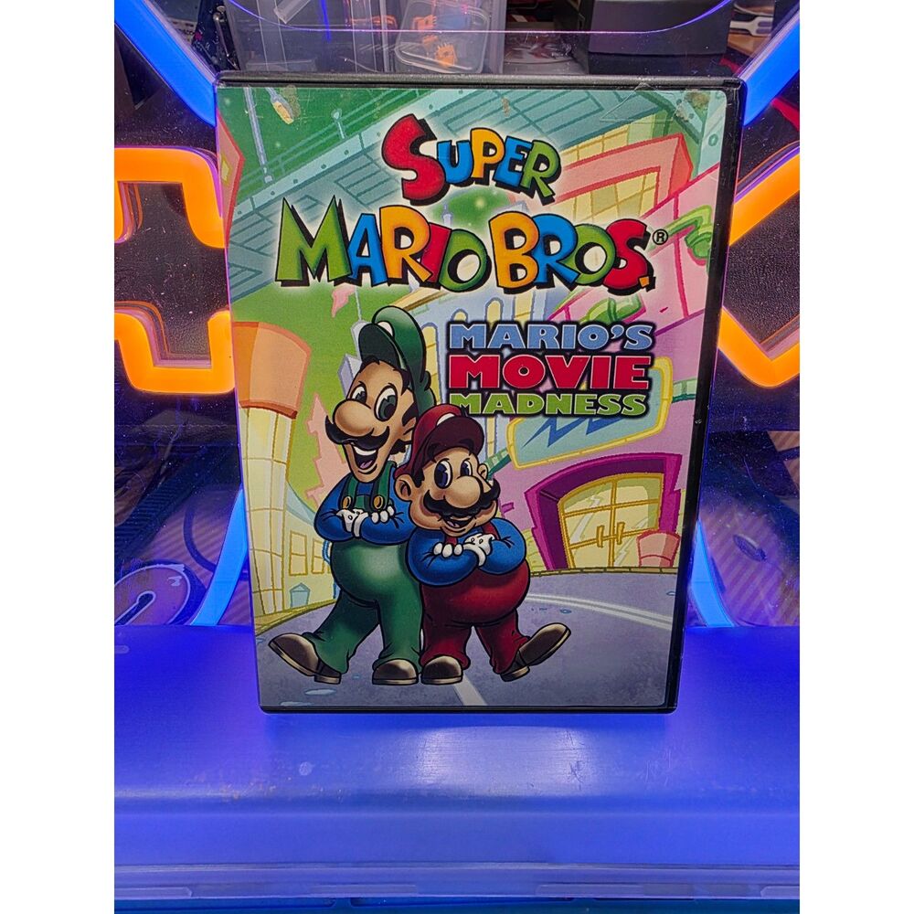 Super Mario Bros TV Show DVD - Marios Movie Madness